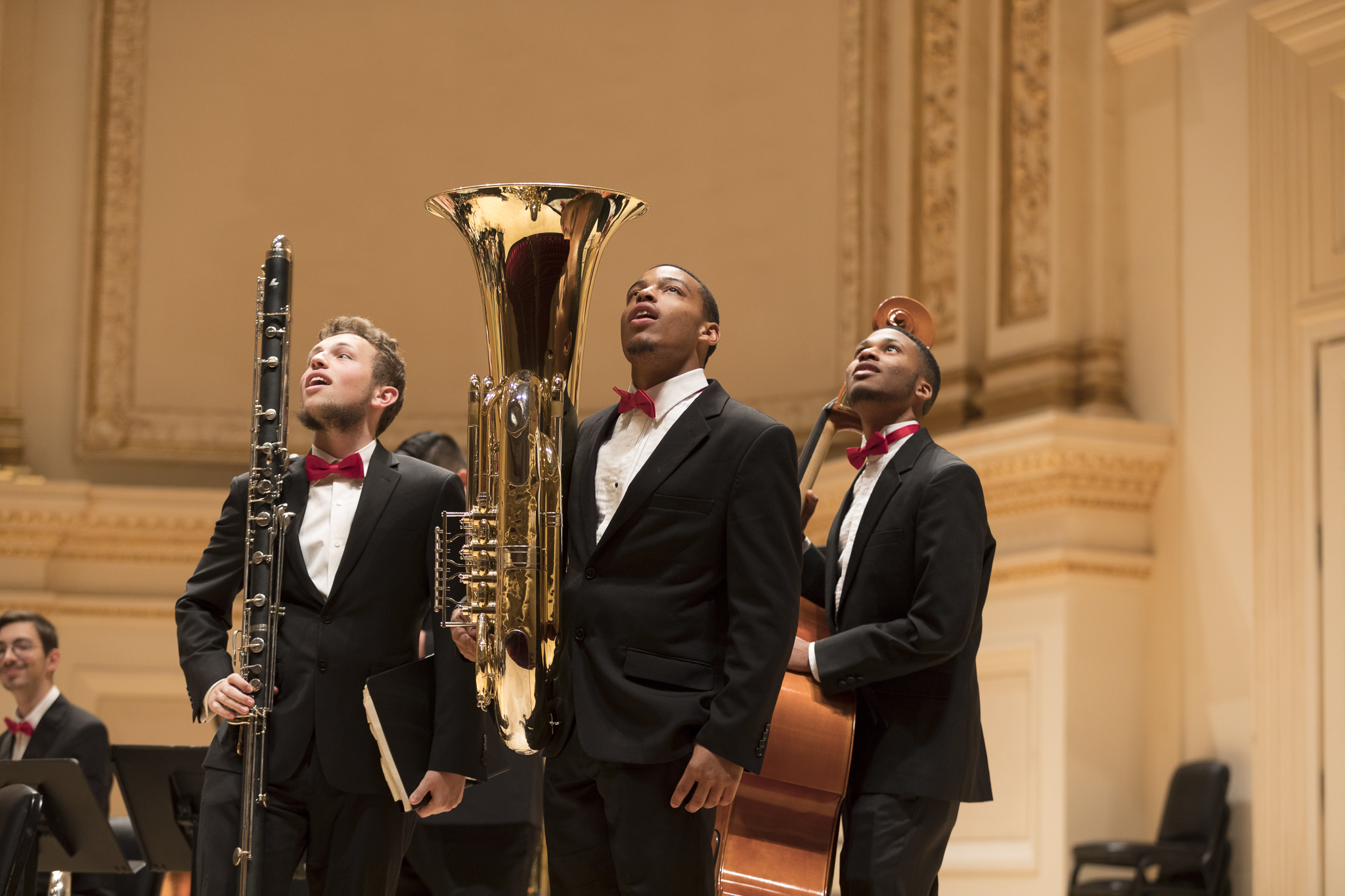 Students in Carnegie Hall