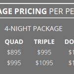 Package Pricing Per Person