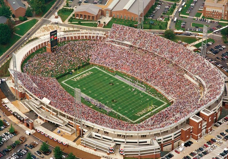 University of Virginia Scott Stadium